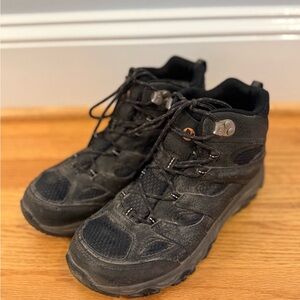 Merrell Moab 3 Mid Kids’ Hiking Boots - Black